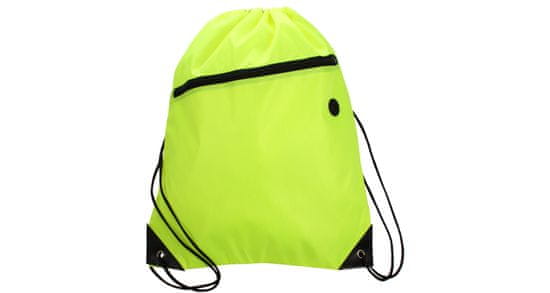Merco Multipack 4ks Yoga Bag športová taška fluo zelená