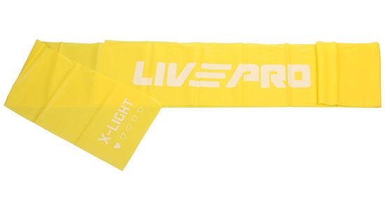 LivePro Resistance LP8413 posiňlovacia guma žltá
