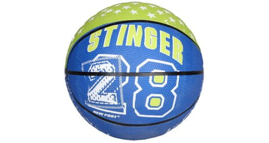 New Port Print Mini basketbalová lopta zelená, č. 3