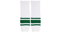 Merco Loko hokejové štucne junior biela-zelená, 1 pár