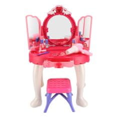 Baby Mix Detský toaletný stolík so stoličkou Amanda