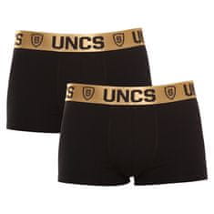 UNCS 2PACK pánske boxerky Goldman nadrozmer (21L171PSPP) - veľkosť 4XL