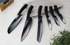 Berlingerhaus Sada nožov s nepriľnavým povrchom 6 ks Black Collection