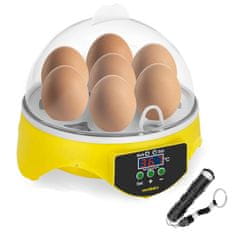Inkubátor liahne 7 vajec + ovoskop 20W
