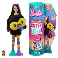 Mattel Barbie Cutie Reveal Barbie Džungľa - Tukan HKR00