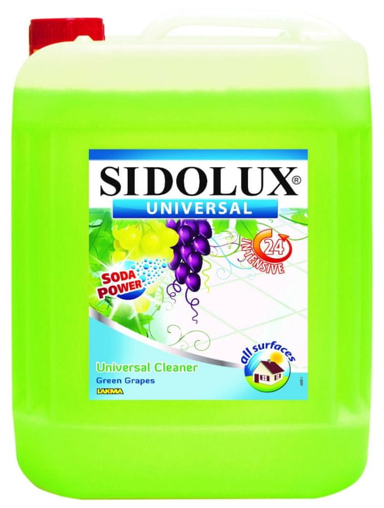 LAKMA SIDOLUX Universal Soda Power Green Grapes 5 l - univerzálny čistiaci prostriedok