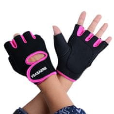 Northix Tréningové rukavice | Navrhnuté pre maximálnu cirkuláciu vzduchu - ružová 