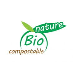 Bio Nature Viečko vypuklé s otvorom 80mm/100ks (CPLA)