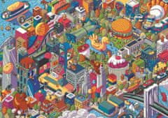 Trefl Puzzle UFT Eye-Spy Imaginary Cities: New York, USA 1000 dielikov