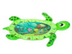 Aga Vodná nafukovacia senzorická podložka korytnačka zelená