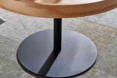 Bruxxi Konferenčný stolík Leila, 61 cm, dub