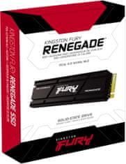 Kingston SSD FURY Renegade, M.2 - 4000GB + heatsink (SFYRDK/4000G)