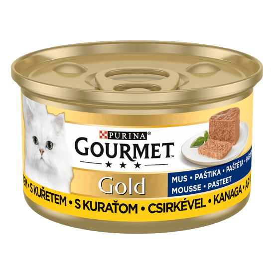 Gourmet GOLD paštéta kura 24x85 g