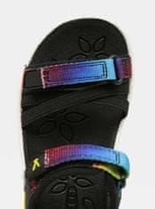 KEEN Čierne dievčenské sandále Keen 24