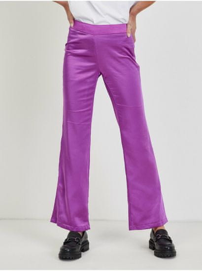 ONLY Nohavice pre ženy ONLY - fialová