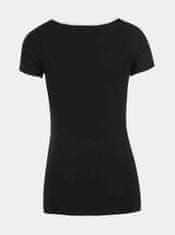 Vero Moda Čierne dámske basic tričkoVERO MODA Maxi My XS
