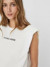 Vero Moda Biele tričko s nápisom VERO MODA Hollie L