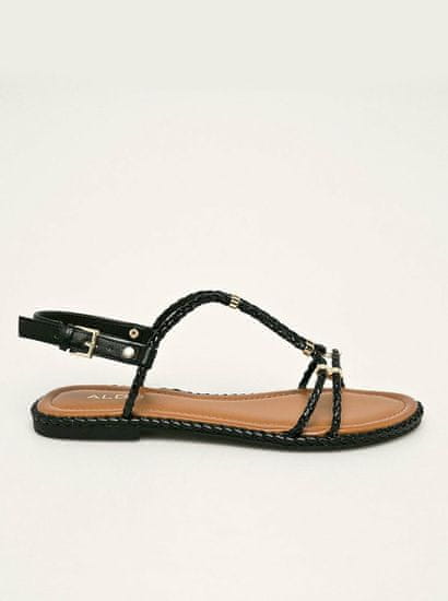 ALDO Čierne dámske sandále ALDO Qilinna