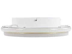 Beliani Stropné kovové LED svietidlo 42 cm biela/zlatá TAPING