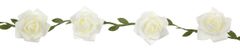 Santex Girlanda Biele ruže 50mmx120cm