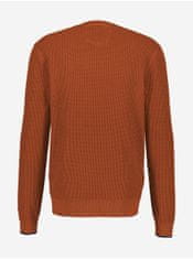 Lerros Oranžový pánsky sveter LERROS XL