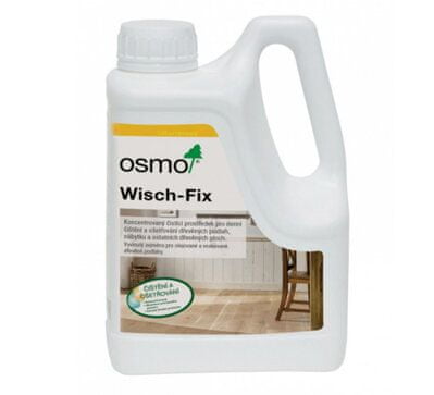 OSMO WISCH-FIX - vysoko účinný koncentrát na pravidelné vlhké čistenie a údržbu drevených podláh. 5 l