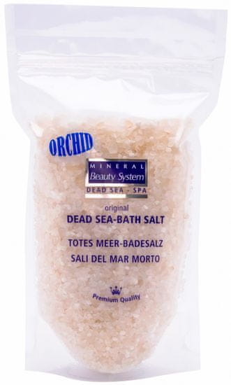 Minerál Beauty Mineral Beauty ORCHIDEA prírodná morská soľ do kúpeľa vrecko 500g