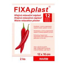 Fixaplast Fixaplast-suché teplo kapsaicín 2ks 12x16cm
