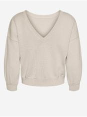 Vero Moda Béžový sveter VERO MODA Ayla XL