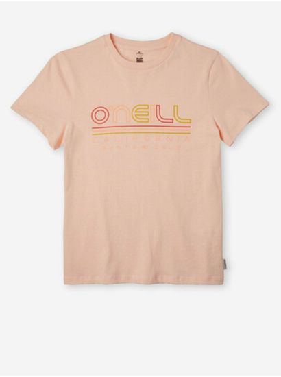 O'Neill Svetloružové dievčenské tričko O'Neill All Year