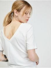 Vero Moda Biele basic tričko VERO MODA Sienna XS