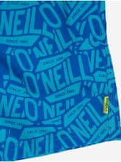 O'Neill Modré chlapčenské vzorované šortky O'Neill 128