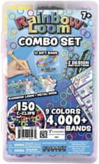 Rainbow Loom Combo Set - výrobky a náramky z gumičiek