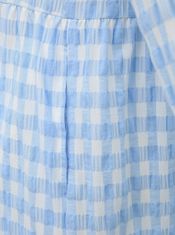 Vero Moda Bielo-modré kockované šaty VERO MODA Kimi L