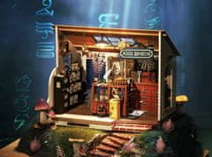Robotime Rolife DYI House: Kúzelný obchod čarodejnice Kiki s LED osvetlením
