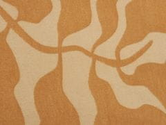 Beliani Deka 130 x 170 cm béžová/oranžová BANGRE