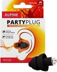 ALPINE Hearing PartyPlug, čierna