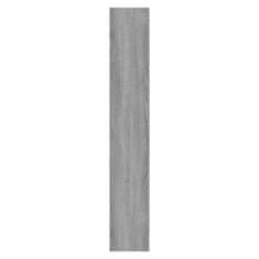 Vidaxl Botník sivý dub sonoma 63x24x147 cm spracované drevo