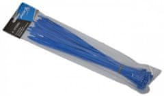 ASTA Sťahovacie pásky 5 x 300 mm, 50 kusov, modrá farba
