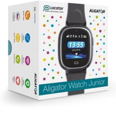 Aligator Watch Junior GPS, Black