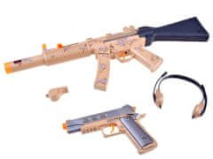 Sada pušky s pištoľou pre vojaka ZA3455