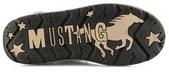 Mustang Dámske členkové topánky 1290607-100 (Veľkosť 38)