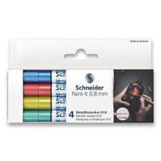 Schneider Metalický popisovač Paint-It 010 súprava V2, 4 farby