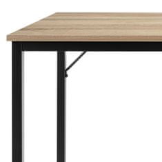 tectake Písací stôl Jenkins - Industrial svetlé drevo, dub Sonoma, 100 cm