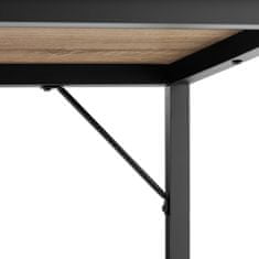 tectake Písací stôl Jenkins - Industrial svetlé drevo, dub Sonoma, 100 cm