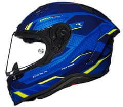 Nexx Helma na moto X.R3R PRECISION blue/neon MT vel. S