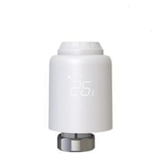 Tellur WiFi Smart Thermost. Radiator Valve-Chytrý WiFi termostat. radiátorový ventil RVSH1, LED, biela