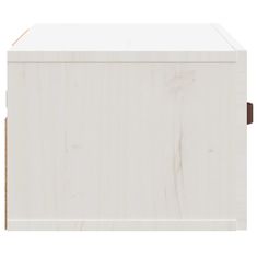 Vidaxl Nástenné nočné stolíky 2 ks biele 40x29,5x22 cm