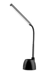 Asalite ASAL0225 LED stolná lampa 6 W stmievateľná Farba: Čierna