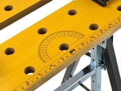 GEKO Pracovný stôl nastaviteľný 100kg 0-90 ° Premium G10872